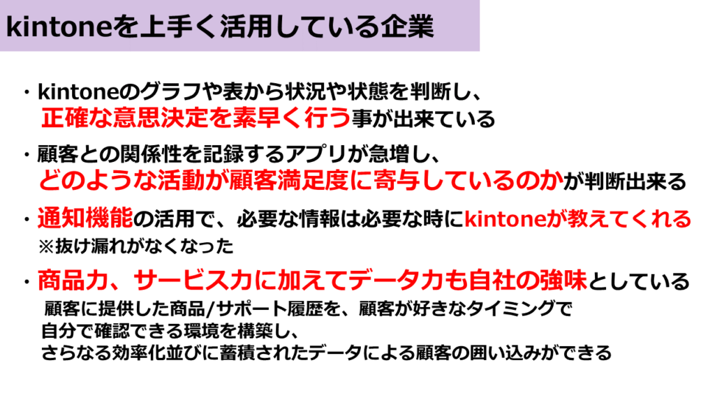 kintoneポイント