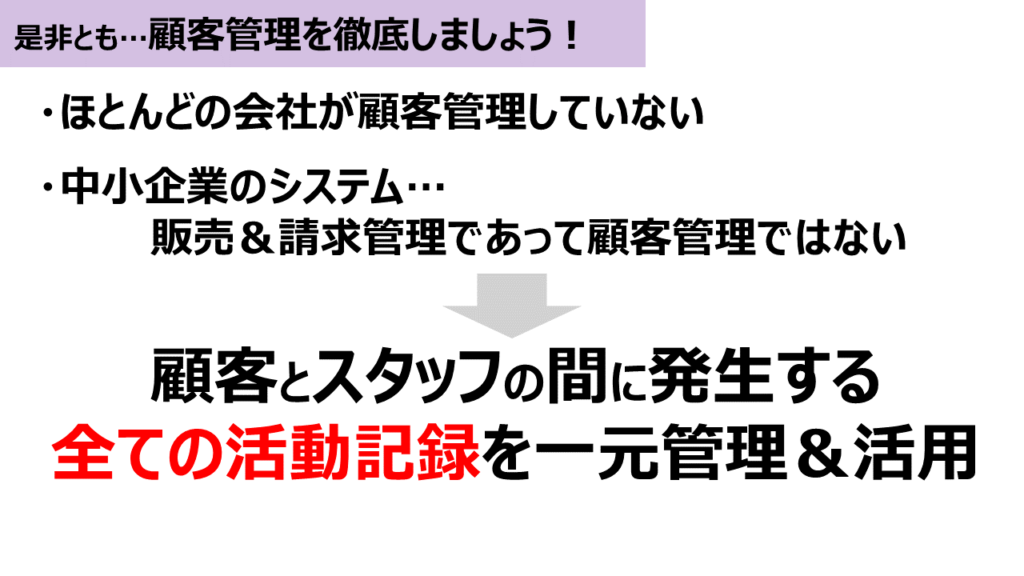 顧客管理