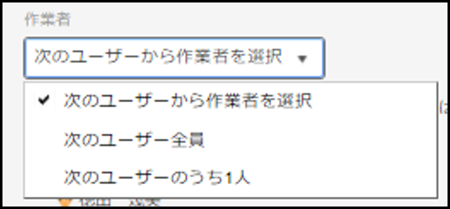 kintone ワークフロー