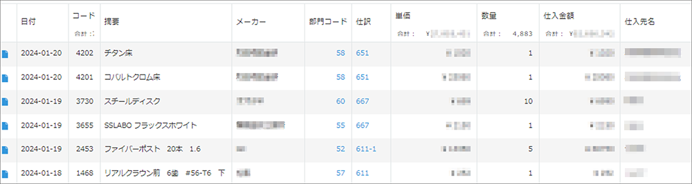 kintone 採算管理