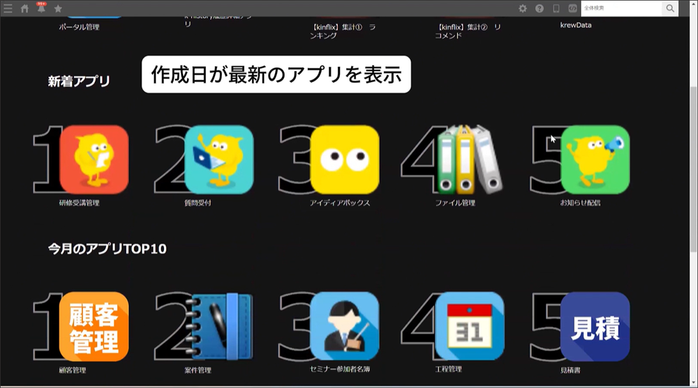 kintone ポータルカスタマイズ