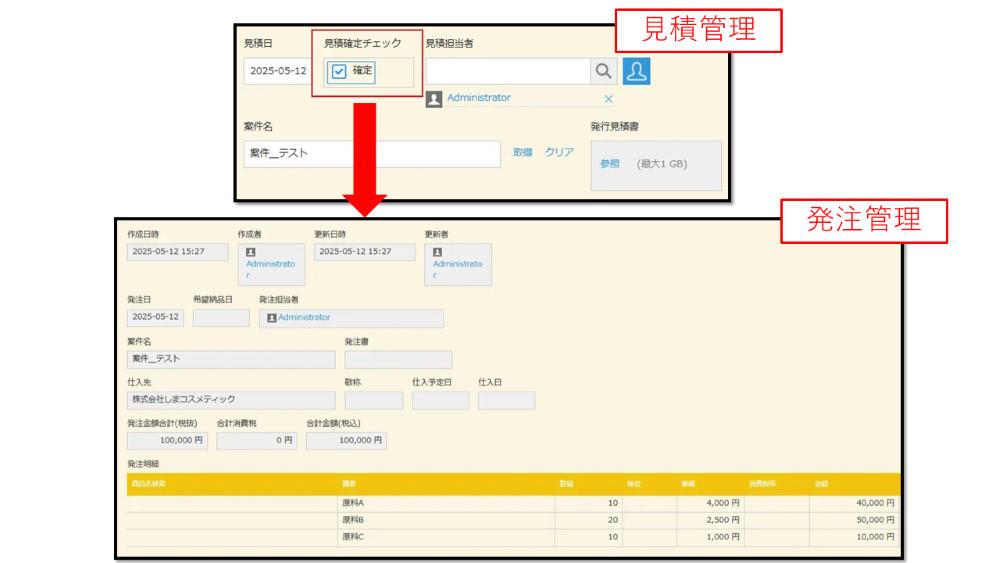 kintone 製造業