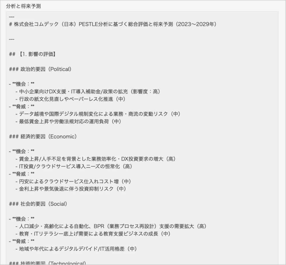 AI　市場調査