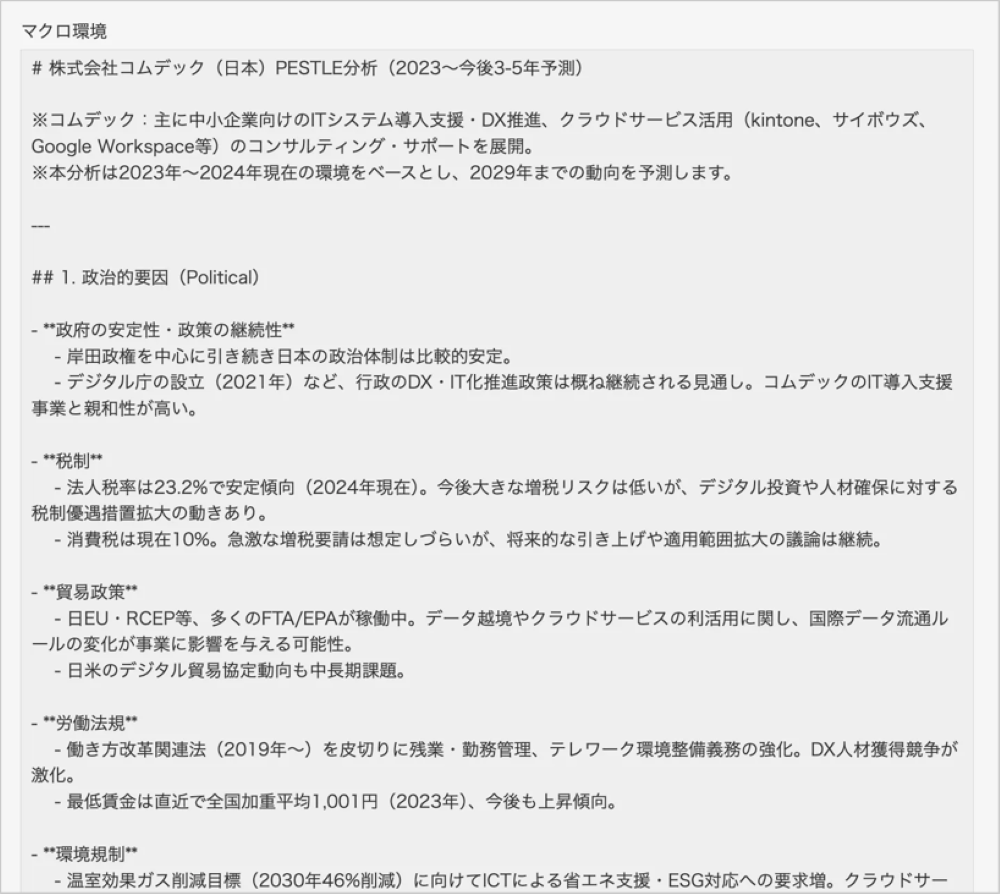 AI　市場調査