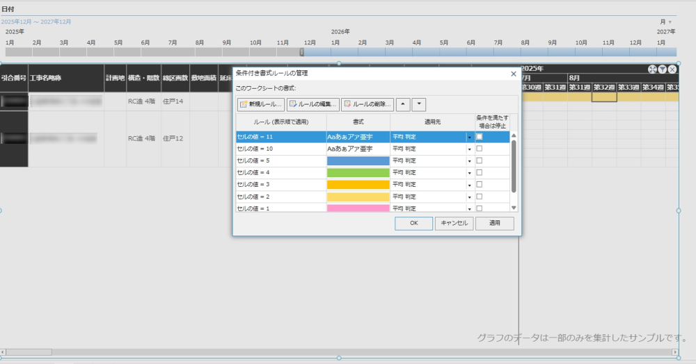 kintone 工程管理