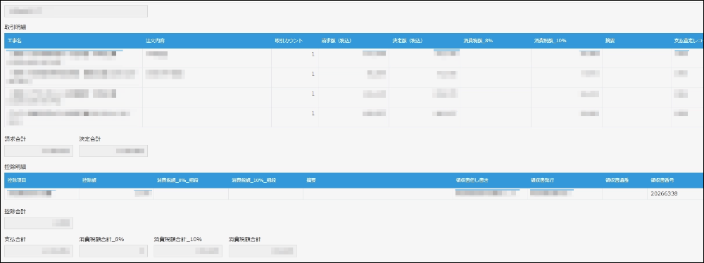 自動集計できるよう構築
