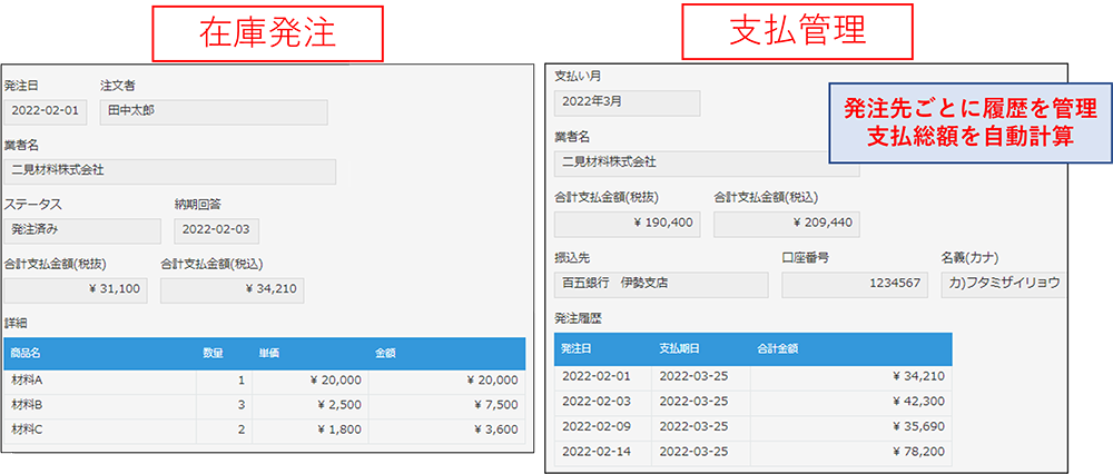 発注/支払管理