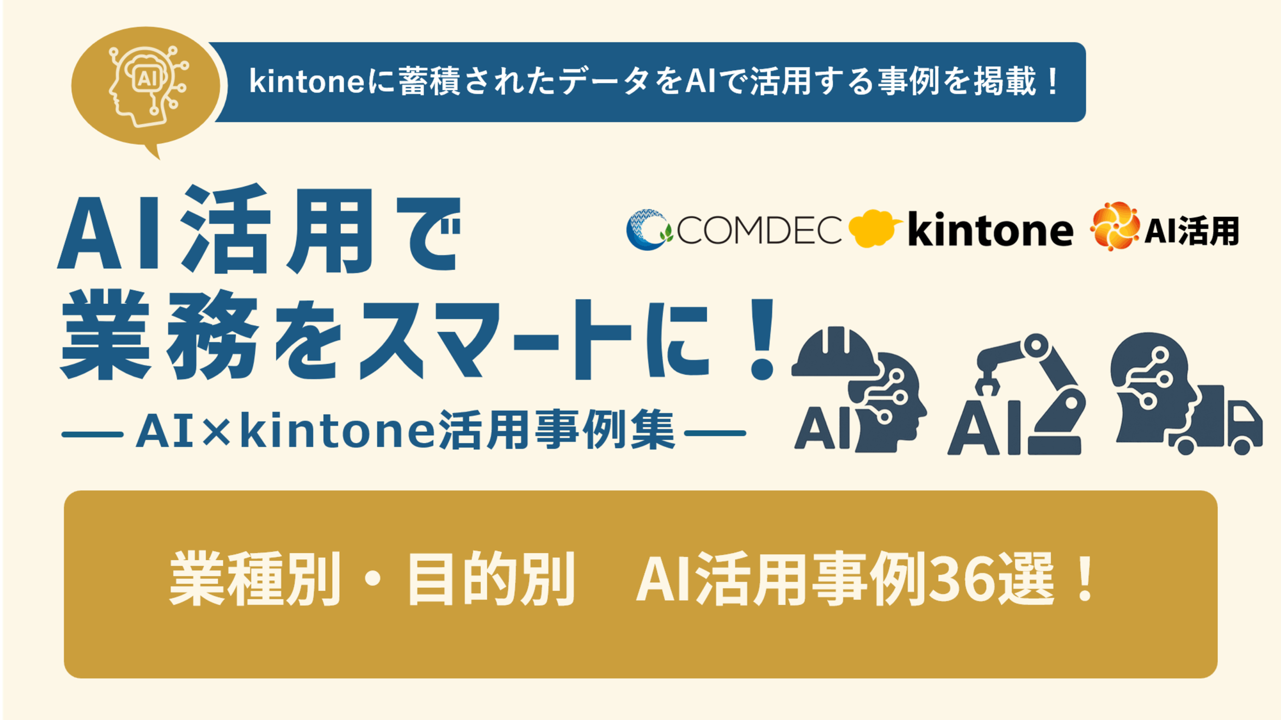 kintone × AI 事例集